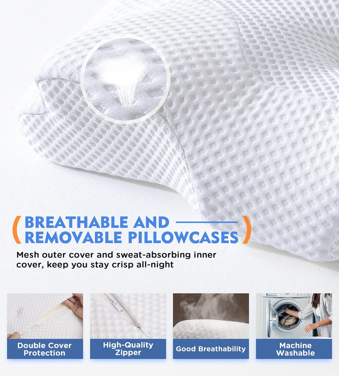 DreamAlignSleep® Orthopedic Pillow | The Original by The Dream Align Sleep