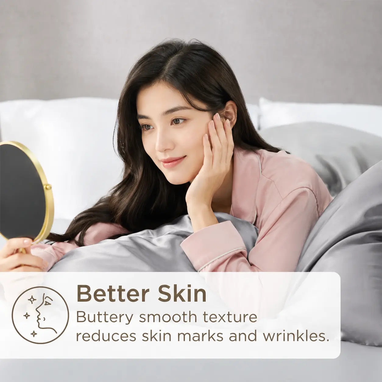 DreamAlignSleep™ Silk Pillowcase